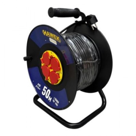 Επέκταση καρουλιού καλωδίου 50 μέτρα hawek Επέκταση καρουλιού καλωδίου 50 μέτρα hawek