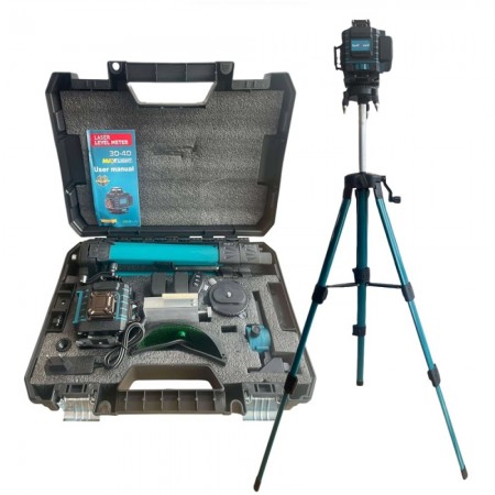 ΓΕΡΜΑΝΙΚΟ Αυτορυθμιζόμενο Γραμμικό Αλφάδι Laser KraftRoyal 4D 16 γραμμές και ένδειξη μπαταριας ΓΕΡΜΑΝΙΚΟ Αυτορυθμιζόμενο Γραμμικό Αλφάδι Laser KraftRoyal 4D 16 γραμμές και ένδειξη μπαταριας