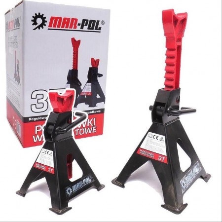 Τριποδας 3 ΤΟΝΩΝ Υποστήριξης 290-420мм ΚΑΙ 2 ΤΟΝΩΝ Γρύλος κροκοδείλος 135-320mm MAR-POL. Τριποδας 3 ΤΟΝΩΝ Υποστήριξης 290-420мм ΚΑΙ 2 ΤΟΝΩΝ Γρύλος κροκοδείλος 135-320mm MAR-POL.