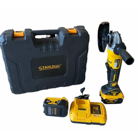 Γωνιακός Τροχός Μπαταρίας 125mm KraftRoyal 36V Γωνιακός Τροχός Μπαταρίας 125mm KraftRoyal 36V