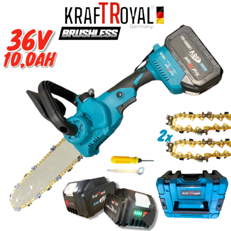 ΑΛΥΣΟΠΡΙΟΝΟ KRAFT ROYAL 30cm – 36V 10Ah ΑΥΤΟΜΑΤΗ ΛIΠΑΝΣΗ ΑΛΥΣΟΠΡΙΟΝΟ KRAFT ROYAL 30cm – 36V 10Ah ΑΥΤΟΜΑΤΗ ΛIΠΑΝΣΗ