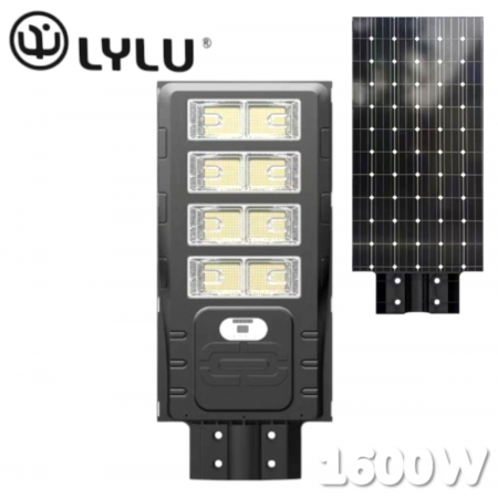 Ηλιακή λάμπα LED δρόμου 1600W LYLU 8 τμημάτων