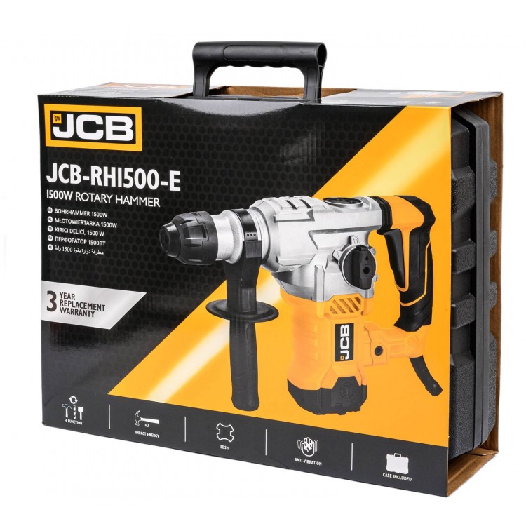 ΗΛΕΚΤΡΙΚΟ ΚΟΜΠΡΕΣΕΡ JCB RH1500-E 1500W SDS-plus 6J