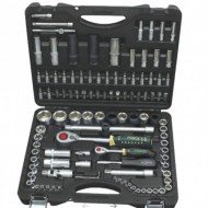 Επαγγελματικό Σετ Eργαλείων Καστάνια με Καρυδάκια με 108 τμχ. Force 1/2" / 1/4" ένθετα Kαστάνιας