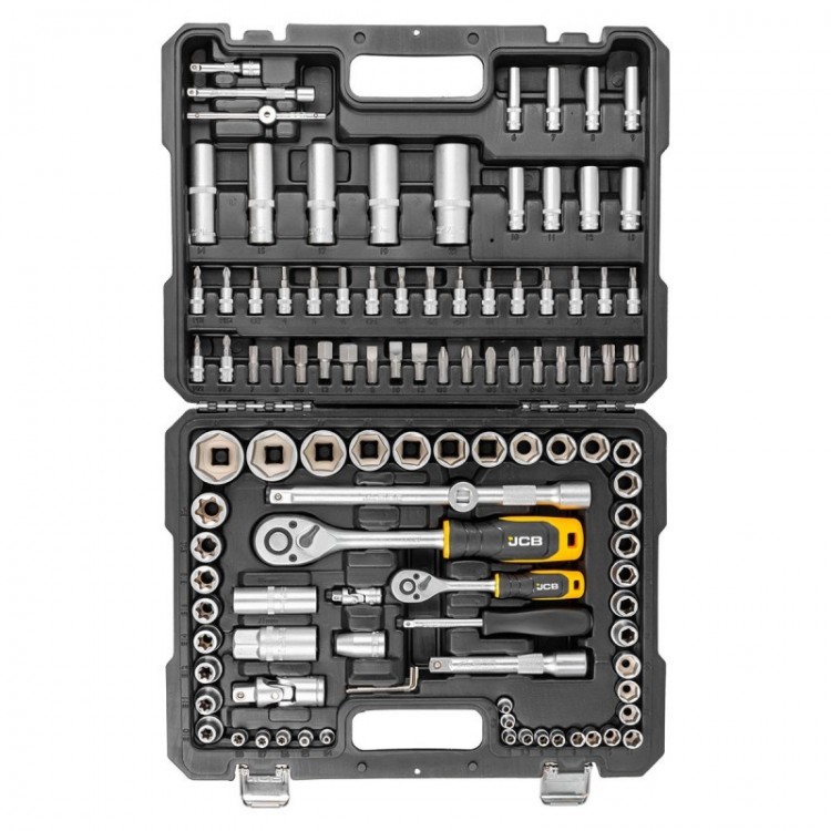 ΣΕΤ ΚΑΡΥΔΑΚΙΑ ΚΑΣΤΑΝΙΕΣ 108 μέρη JCB 1/2 και 1/4 J-41082-5