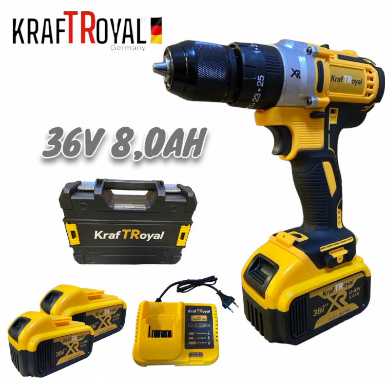 ΚΡΟΥΣΤΙΚΟ ΔΡΑΠΑΝΟΚΑΤΣΑΒΙΔΟ 36V 8,0AH KRAFT ROYAL ΚΡΟΥΣΤΙΚΟ ΔΡΑΠΑΝΟΚΑΤΣΑΒΙΔΟ 36V 8,0AH KRAFT ROYAL
