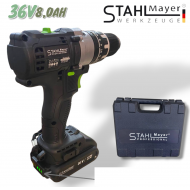 ΕΠΑΝΑΦΟΡΤΙΖΟΜΕΝΟ ΔΡΑΠΑΝΟΚΑΤΣΑΒΙΔΟ 36V 8.0AH STAHLMAYER  ΜΕ 40 ΕΞΑΡΤΗΜΑΤΑ