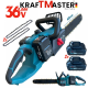 Ασύρματο αλυσοπρίονο 40cm για ξύλο KRAFTMASTER 2 μπαταρίες και φορτιστής Ασύρματο αλυσοπρίονο 40cm για ξύλο KRAFTMASTER 2 μπαταρίες και φορτιστής