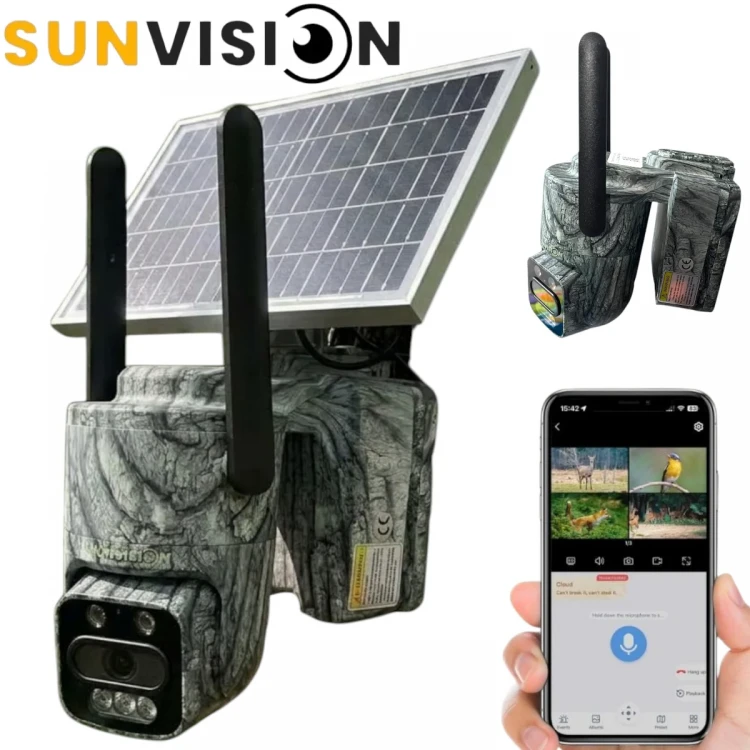 Ηλιακή κάμερα κυνηγιού SUNVISION 4G Ηλιακή κάμερα κυνηγιού SUNVISION 4G