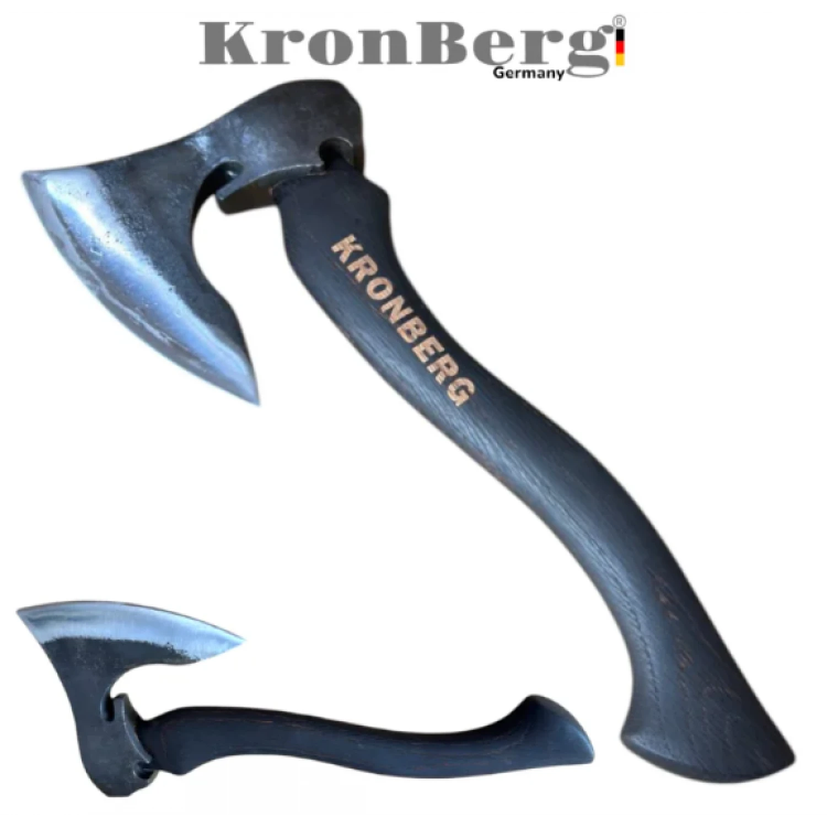 Ξύλινο τσεκούρι KRONBERG από σφυρήλατο ατσάλι Ξύλινο τσεκούρι KRONBERG από σφυρήλατο ατσάλι