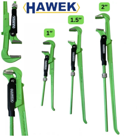 Σετ υδραυλικών κλειδιών HAWEK – 90° - 1", 1,5" και 2" Σετ υδραυλικών κλειδιών HAWEK – 90° - 1", 1,5" και 2"