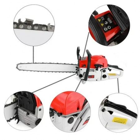 Αλυσοπρίονο βενζίνης WERSTIL 52cc / 4,5 hp. Αλυσοπρίονο βενζίνης WERSTIL 52cc / 4,5 hp.