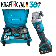 ΚΡΟΥΣΤΙΚΟ ΚΑΤΣΑΒΙΔΙ ΜΠΑΤΑΡΙΑΣ ΚΑΙ ΓΩΝΙΑΚΟ ΤΡΟΧΟΣ ΧΩΡΙΣ ΨΗΚΤΡΕΣ KRAFTROYAL36V,8AH