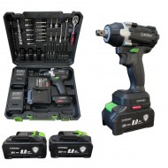 ΜΠΟΥΛΟΝΟΚΛΕΙΔΟ 1/2 ΚΑΙ ΚΡΟΥΣΤΙΚΟ  2 ΣΕ 1 STAHLMAYER ΜΑΥΡΟ PRO 36V – 850NM