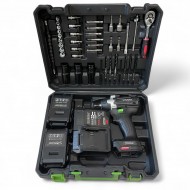 ΜΠΟΥΛΟΝΟΚΛΕΙΔΟ 1/2 ΚΑΙ ΚΡΟΥΣΤΙΚΟ  2 ΣΕ 1 STAHLMAYER ΜΑΥΡΟ PRO 36V – 850NM