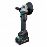 ΣΕΤ ΓΩΝΙΑΚΟΣ ΤΡΟΧΟΣ ΜΕ ΜΠΟΥΛΟΝΟΚΛΕΙΔΟ 36V 8Ah StahlMayer BLACK PRO