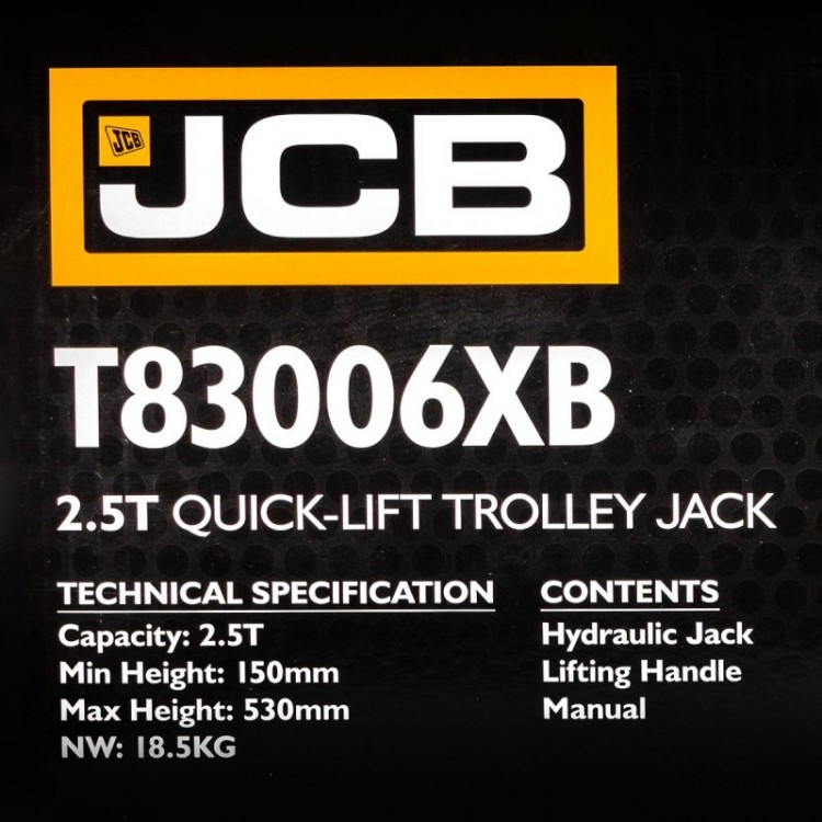 Γρύλος κροκόδειλος 2,5 ΤΟΝΩΝ JCB T83006XB 150-530mm