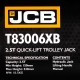Γρύλος κροκόδειλος 2,5 ΤΟΝΩΝ JCB T83006XB 150-530mm