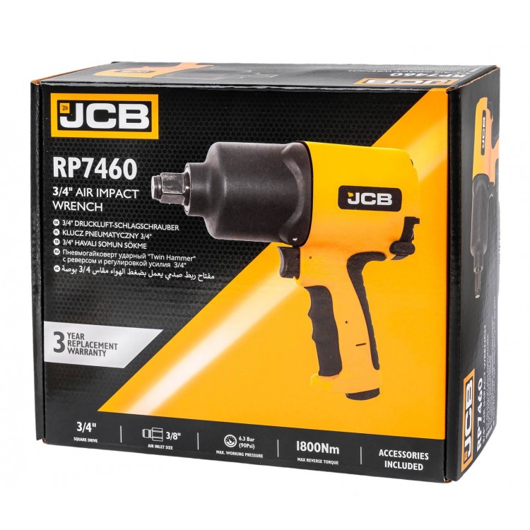 ΠΝΕΥΜΑΤΙΚΟ ΜΠΟΥΛΟΝΟΚΛΕΙΔΟ JCB 3/4“ 1800Nm RP7460