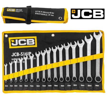 Σετ αστεροκλειδια JCB 16 τεμαχίων 6-24mm 5161P