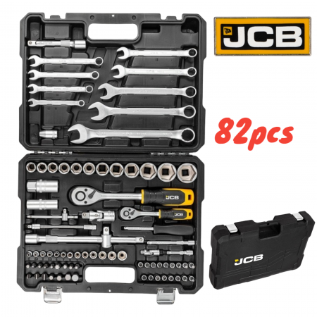 ΣΕΤ ΚΑΡΥΔΑΚΙΑ ΚΑΣΤΑΝΙΕΣ 82 μέρη JCB 1/2 και 1/4 J-4821-5