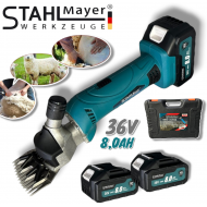ΚΟΥΡΕΥΤΙΚΗ ΜΗΧΑΝΗ ΓΙΑ ΠΡΟΒΑΤΑ STAHLMAYER 36V, ΜΕ 2 ΜΠΑΤΑΡΙΕΣ 8.0A