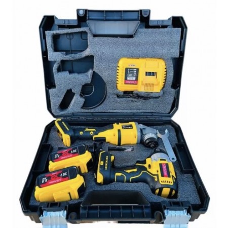 Γωνιακός τροχος και Μπουλονόκλειδο μπαταρίας 36V 8Ah StahlMayer Γωνιακός τροχος και Μπουλονόκλειδο μπαταρίας 36V 8Ah StahlMayer