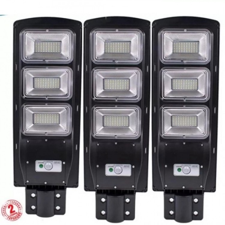 3 Ηλιακές λάμπες LED 900W Αδιάβροχες