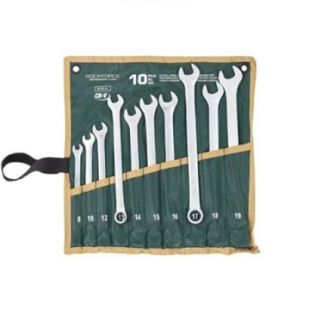 Σετ κλειδιών RockForce 10 τεμαχίων με προεκτεταμένο συνδυασμό 8 – 19 mm Σετ κλειδιών RockForce 10 τεμαχίων με προεκτεταμένο συνδυασμό 8 – 19 mm