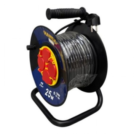 Επέκταση καρουλιού καλωδίου 25 μέτρα HAWEK Επέκταση καρουλιού καλωδίου 25 μέτρα HAWEK
