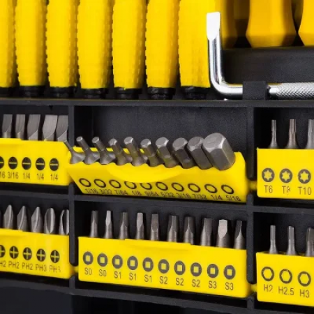 Σετ κατσαβιδιών και μύτες 100 τεμαχίων STAHLMAYER Σετ κατσαβιδιών και μύτες 100 τεμαχίων STAHLMAYER