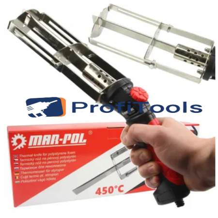 Θερμικό μαχαίρι για φελιζόλ Xps Eps κοπής 130W-230V Mar-Pol 