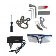 3 σε 1 Επαναφορτιζομενο ψαλίδι και πριόνι με λίπανση και τηλεσκοπικό κοντάρι 36V 8AH STAHLMAYER