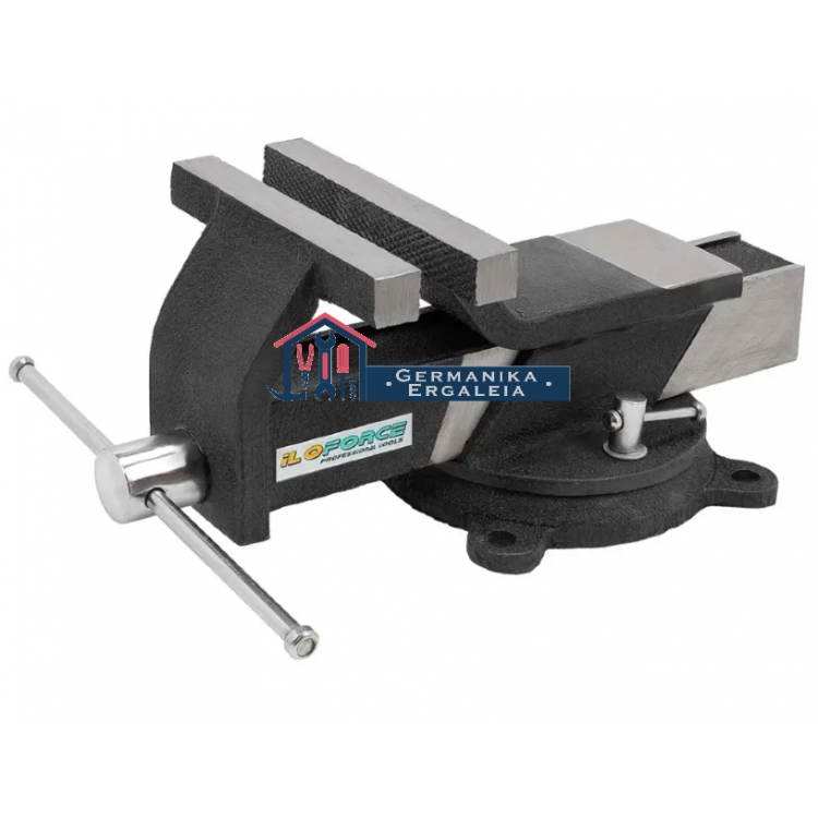 Περιστρεφόμενη ατσάλινη μέγγενη 4" (100mm) Iloforce
