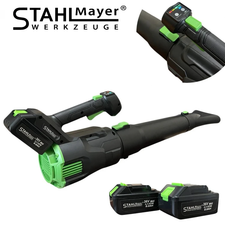Επαναφορτιζόμενος Φυσητήρας Φύλλων StahlMayer με 2 μπαταρίες Επαναφορτιζόμενος Φυσητήρας Φύλλων StahlMayer με 2 μπαταρίες