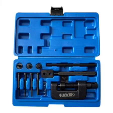 Επαγγελματικό κιτ ξεμπέρδεματος και πριτσινώματος αλυσίδας HAWEK, HW-1103 Επαγγελματικό κιτ ξεμπέρδεματος και πριτσινώματος αλυσίδας HAWEK, HW-1103