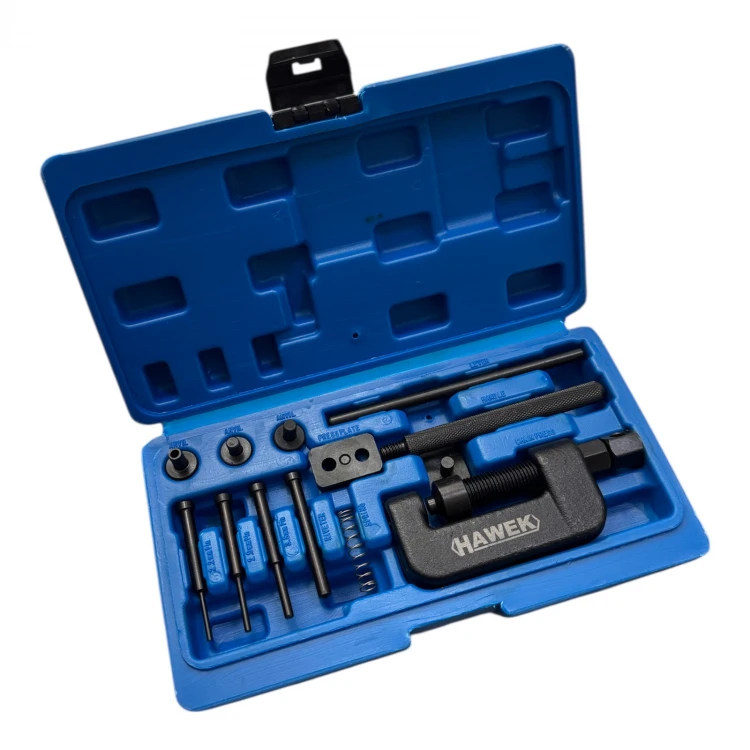 Επαγγελματικό κιτ ξεμπέρδεματος και πριτσινώματος αλυσίδας HAWEK, HW-1103 Επαγγελματικό κιτ ξεμπέρδεματος και πριτσινώματος αλυσίδας HAWEK, HW-1103