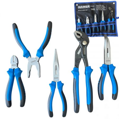 Επαγγελματικό σετ πένσας 5 τεμαχίων HAWEK Επαγγελματικό σετ πένσας 5 τεμαχίων HAWEK