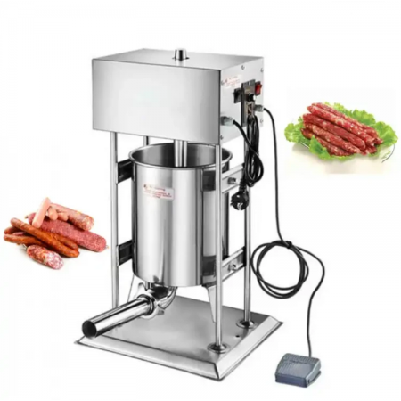 Επαγγελματική ηλεκτρική μηχανή για γέμισμα κρέατος 10 λίτρων Επαγγελματική ηλεκτρική μηχανή για γέμισμα κρέατος 10 λίτρων