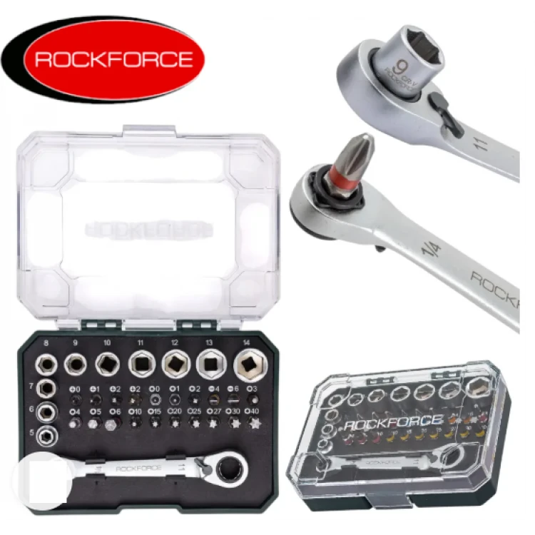 ΜΙΝΙ ΣΕΤ ΚΑΣΤΑΝΙΑΣ 31 ΤΕΜΑΧΙΑ 1/4'' ROCKFORCE ΜΙΝΙ ΣΕΤ ΚΑΣΤΑΝΙΑΣ 31 ΤΕΜΑΧΙΑ 1/4'' ROCKFORCE