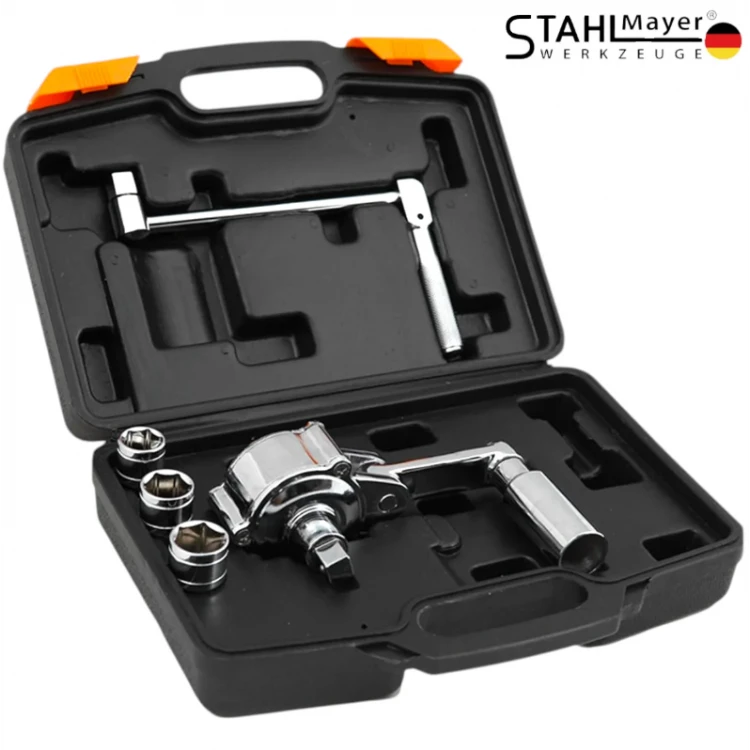 Μηχανικό κλειδί με γρανάζια 1/2" -17,19,21mm Μηχανικό κλειδί με γρανάζια 1/2" -17,19,21mm