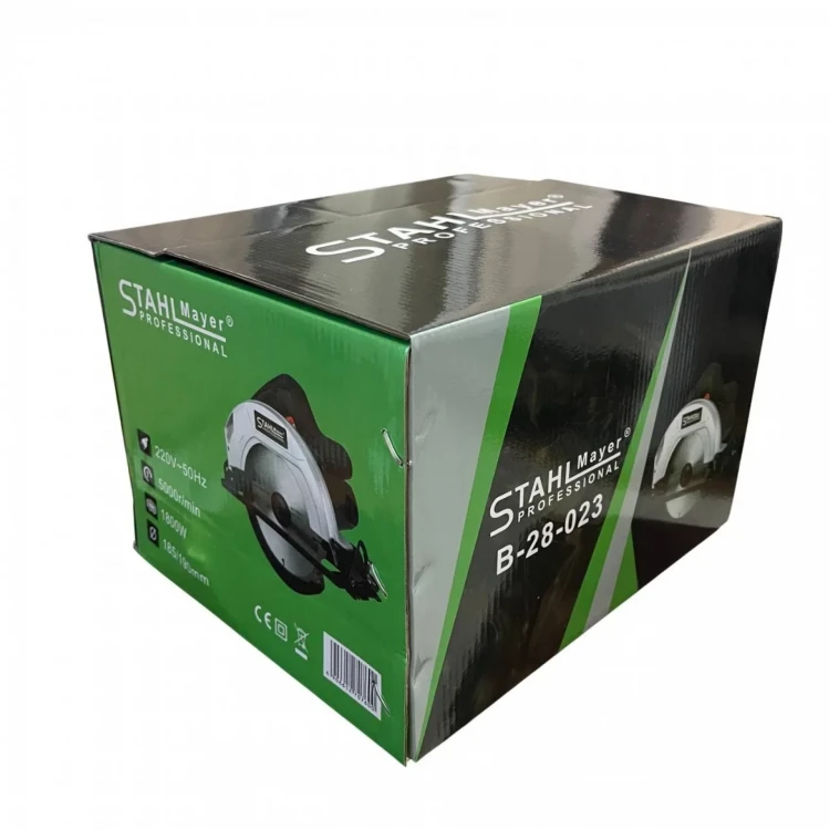 Ηλεκτρικό δισκοπρίονο STAHLMAYER 185mm 1800W Ηλεκτρικό δισκοπρίονο STAHLMAYER 185mm 1800W