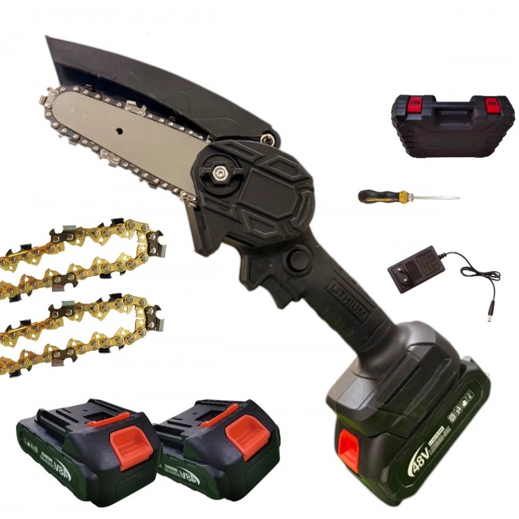 Αλυσοπριονο μπαταριας για κλαδια 48V: 1 τεμάχιο Αλυσοπριονο μπαταριας για κλαδια 48V: 1 τεμάχιο