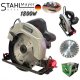 Ηλεκτρικό δισκοπρίονο STAHLMAYER 185mm 1800W Ηλεκτρικό δισκοπρίονο STAHLMAYER 185mm 1800W