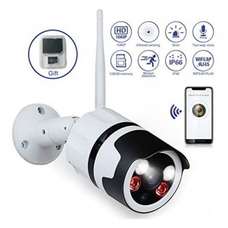 Ασύρματη Wi-Fi IP SMART κάμερα βίντεοπαρακολούθησης Ασύρματη Wi-Fi IP SMART κάμερα βίντεοπαρακολούθησης