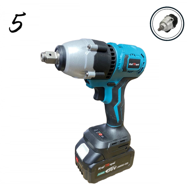 5 σε 1 KRAFT ROYAL επαναφορτιζομενο Εργαλείο 5 Κεφαλών 36V 8.0AH Δραπανοκατσαβιδο - Μπουλονοκλειδο - Σπαθοπριονο - Αλυσοπριονο κλαδεματος και Γωνιακός Τροχος 5 σε 1 KRAFT ROYAL επαναφορτιζομενο Εργαλείο 5 Κεφαλών 36V 8.0AH Δραπανοκατσαβιδο - Μπουλονοκλειδο - Σπαθοπριονο - Αλυσοπριονο κλαδεματος και Γωνιακός Τροχος