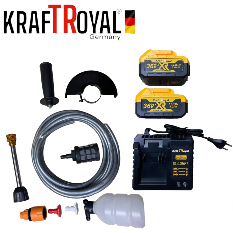 5 ΣΕ 1 KRAFT ROYAL ΕΠΑΝΑΦΟΡΤΙΖΟΜΕΝΟ ΕΡΓΑΛΕΙΟ 5 ΚΕΦΑΛΩΝ 36V 8.0AH ΔΡΑΠΑΝΟΚΑΤΣΑΒΙΔΟ - ΜΠΟΥΛΟΝΟΚΛΕΙΔΟ - ΠΛΥΣΤΙΚΟ - ΣΚΑΠΤΙΚΟ ΚΑΙ ΓΩΝΙΑΚΟΣ ΤΡΟΧΟΣ 5 ΣΕ 1 KRAFT ROYAL ΕΠΑΝΑΦΟΡΤΙΖΟΜΕΝΟ ΕΡΓΑΛΕΙΟ 5 ΚΕΦΑΛΩΝ 36V 8.0AH ΔΡΑΠΑΝΟΚΑΤΣΑΒΙΔΟ - ΜΠΟΥΛΟΝΟΚΛΕΙΔΟ - ΠΛΥΣΤΙΚΟ - ΣΚΑΠΤΙΚΟ ΚΑΙ ΓΩΝΙΑΚΟΣ ΤΡΟΧΟΣ