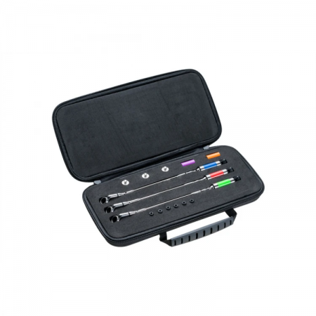 Mivardi Περιστρεφόμενος βραχίονας MCX - Πολύχρωμο - Σετ 3 τεμαχίων από ανοξείδωτο χάλυβα Τεντωτήρων