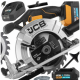 Επαναφορτιζόμενο δισκοπρίονο JCB 18CS-2XB-E, 18 V, 165 mm, με μπαταρία και φορτιστή