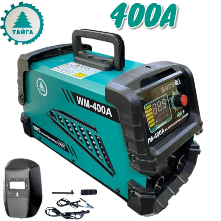 Ηλεκτρокόλληση Inverter 400A με Οθόνη TAIGA μεγάλη INVERTER